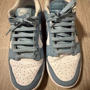 DH4401-101 NIKE DUNK LOW ESSENTIAL PAISLEY PACK WORN STEEL BLUE WHITE (WOMENS)